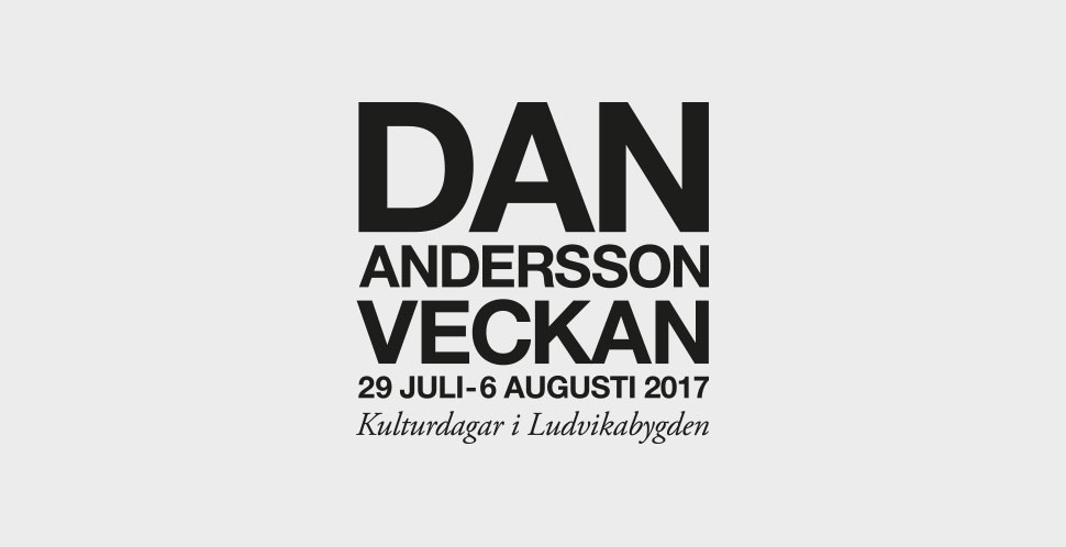 Dan Andersson-veckan 2017