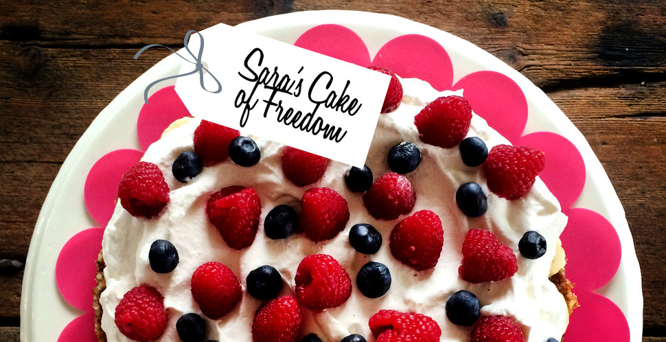 SARA’S CAKE OF FREEDOM – Landet bakar