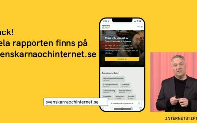 Svenskarna och internet 2021 | Livepresentationen